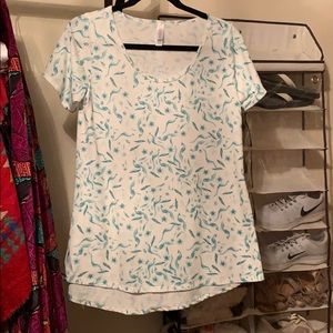 LuLaRoe classic peacock t